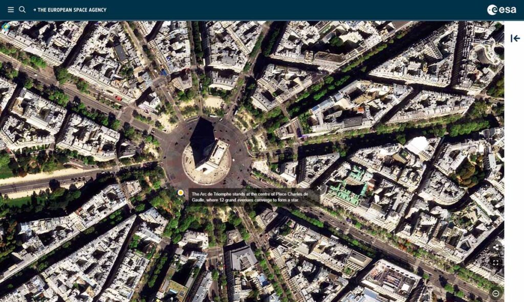 「Earth from Space: Paris in focus」の画像