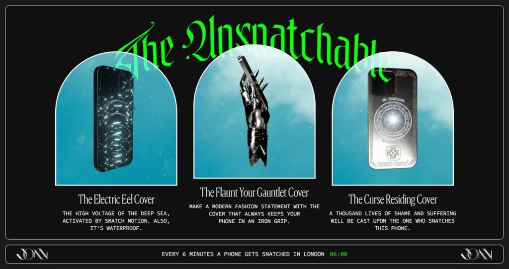 「The Unsnatchable」キャンペーンの画像