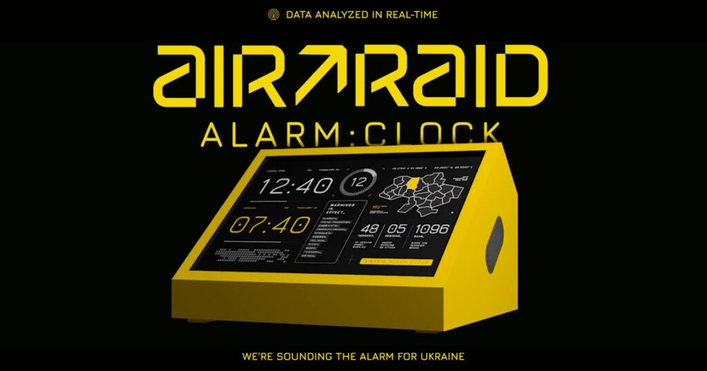 「Air Raid Alarm Clock」の画像