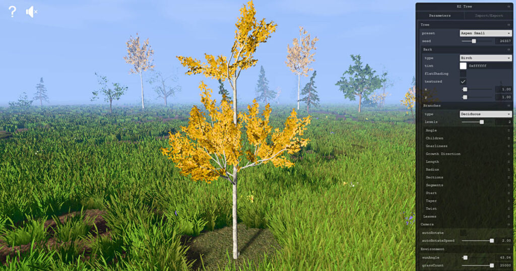 木生成ツール「EZ-Tree」の画像
