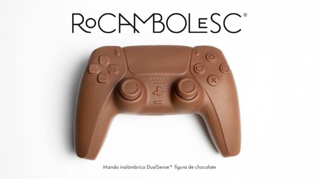 PS5コントローラー型チョコレート「モナ・デ・パスクア」の画像