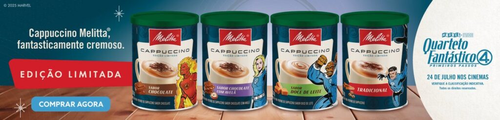 「メリタ×ファンタスティック・フォー：ブラジル限定カプチーノ」の画像