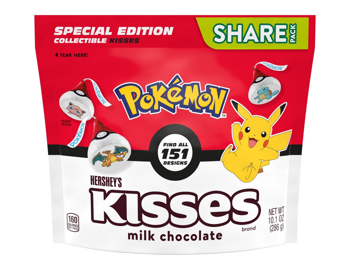 「HERSHEY’S KISSES & Pokémon chocolates」の画像
