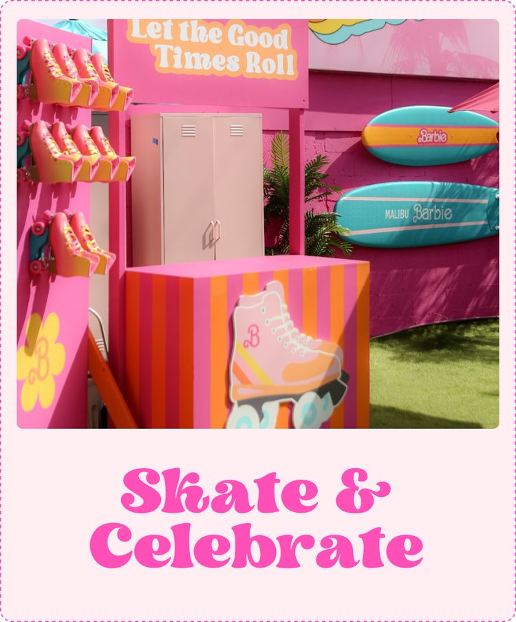 ポップアップ型の体験型レストラン「Malibu Barbie Cafe」の画像