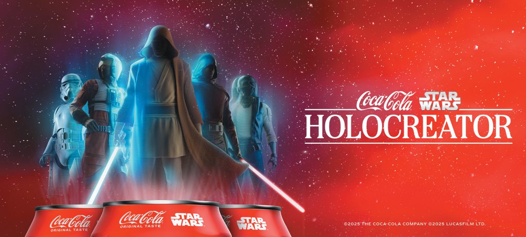 コカ・コーラとディズニーがタッグを組んだ「Coca-Cola x Star Wars: Refresh Your Galaxy」キャンペーンの画像