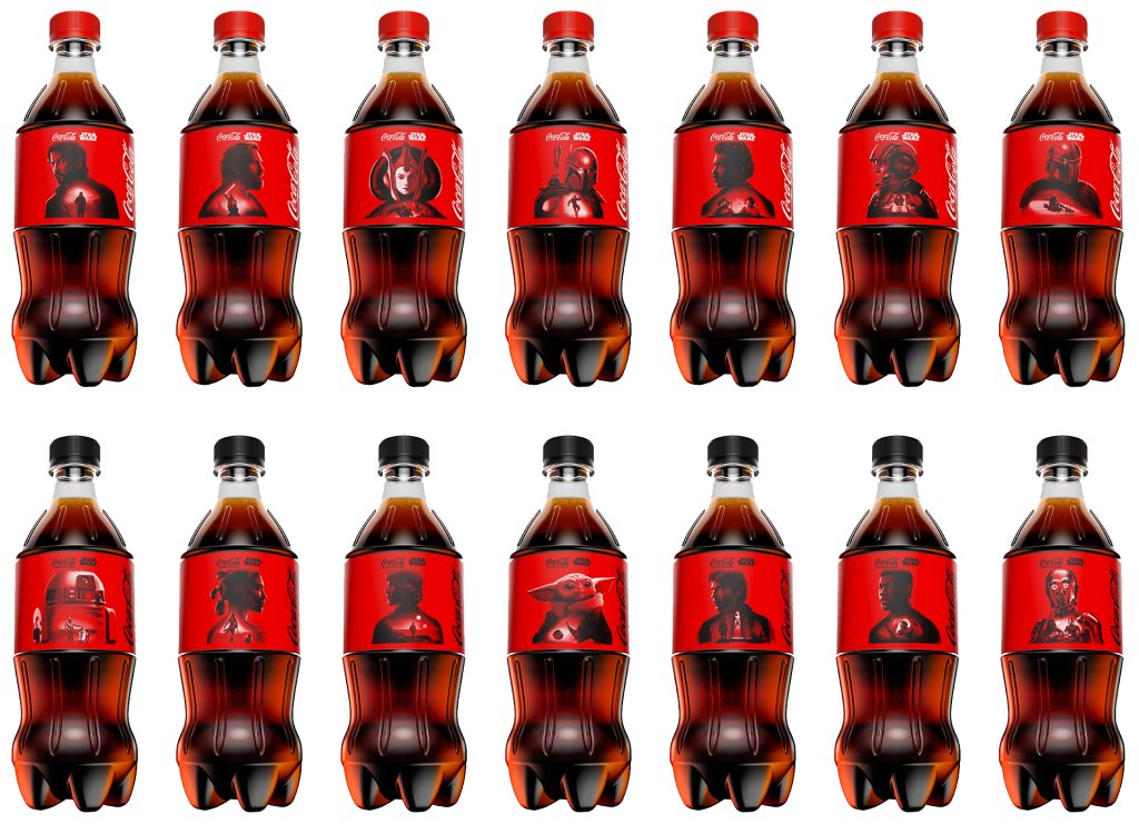 コカ・コーラとディズニーがタッグを組んだ「Coca-Cola x Star Wars: Refresh Your Galaxy」キャンペーンの画像