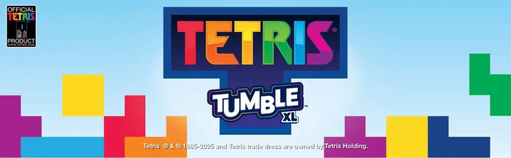 パズルゲーム「テトリス」を超巨大なリアルゲームとして再構築した「テトリス タンブル XL」の画像