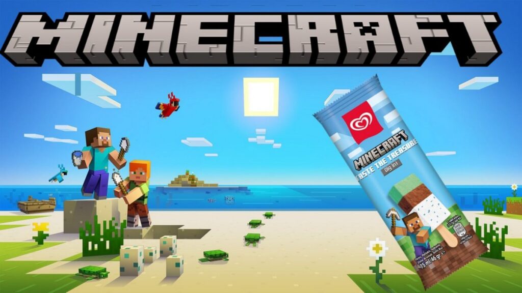 Wall’sのマインクラフト アイスクリームの画像