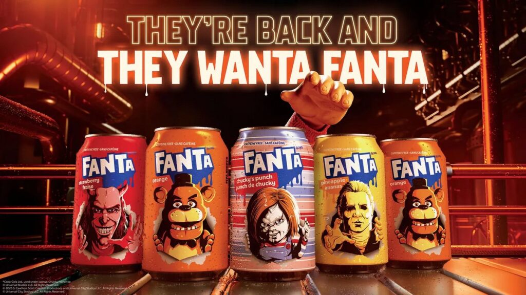 ファンタの2025年ハロウィンキャンペーン「They Wanta Fanta®」の画像