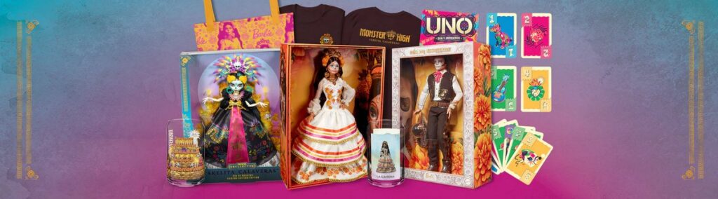 マテルの2025年版「Día de Muertos（死者の日）」コレクションの画像