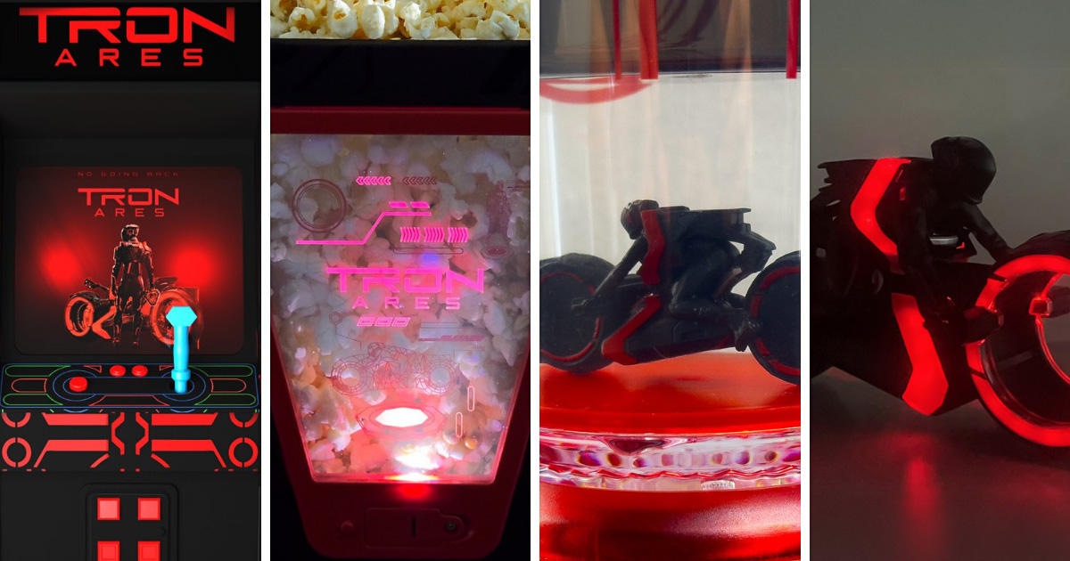 映画『トロン:アレス』の公開に先駆けて、アメリカの映画館「Marcus Theatres」が展開する映画館限定の公式グッズの画像