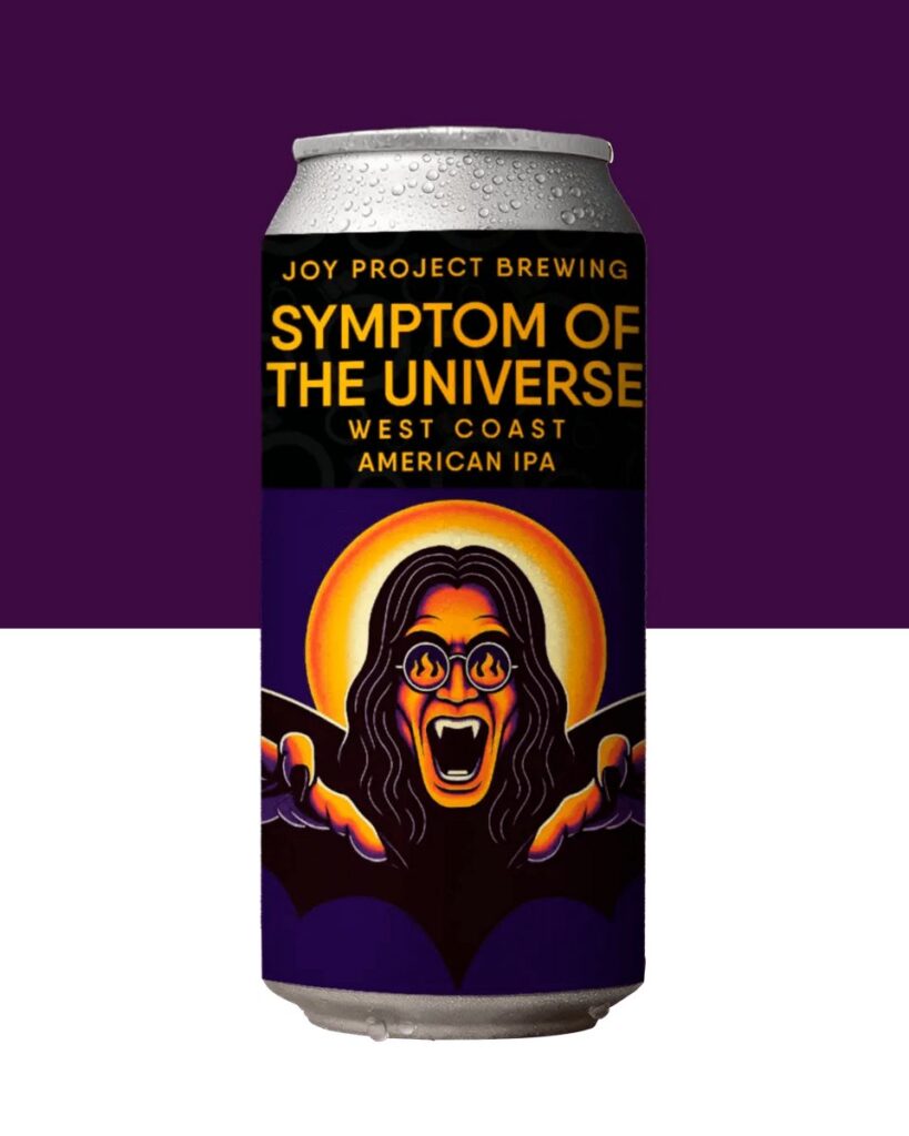Joy Project Brewingがリリースした、オジー・オズボーンに捧げる新作「Symptom of the Universe」の画像
