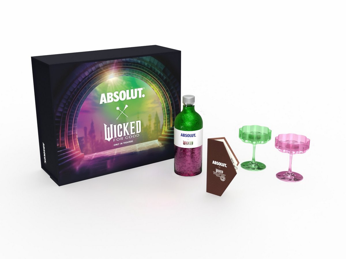 アブソルートが発表した、限定コレクション「Absolut-ly Wicked Good Cocktail Collection」の画像