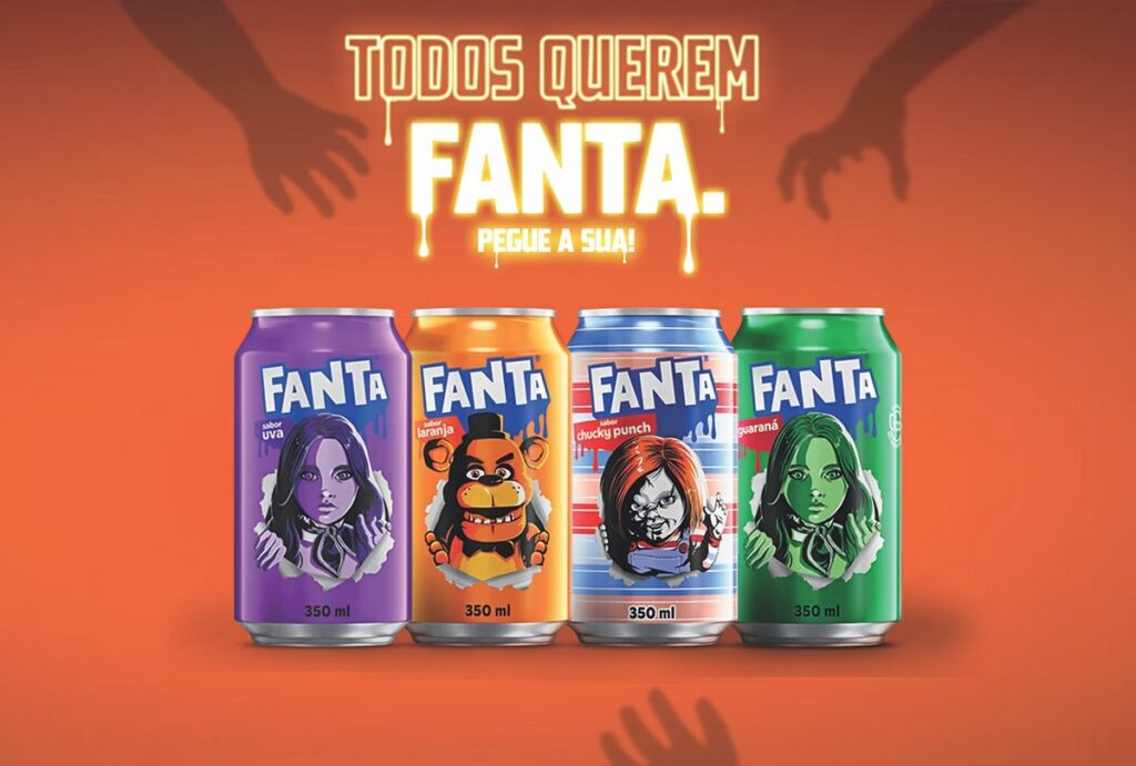 ファンタ ブラジル限定のプロモーション専用のオリジナルカードゲーム「FANTA C.A.R.D.Z」の画像