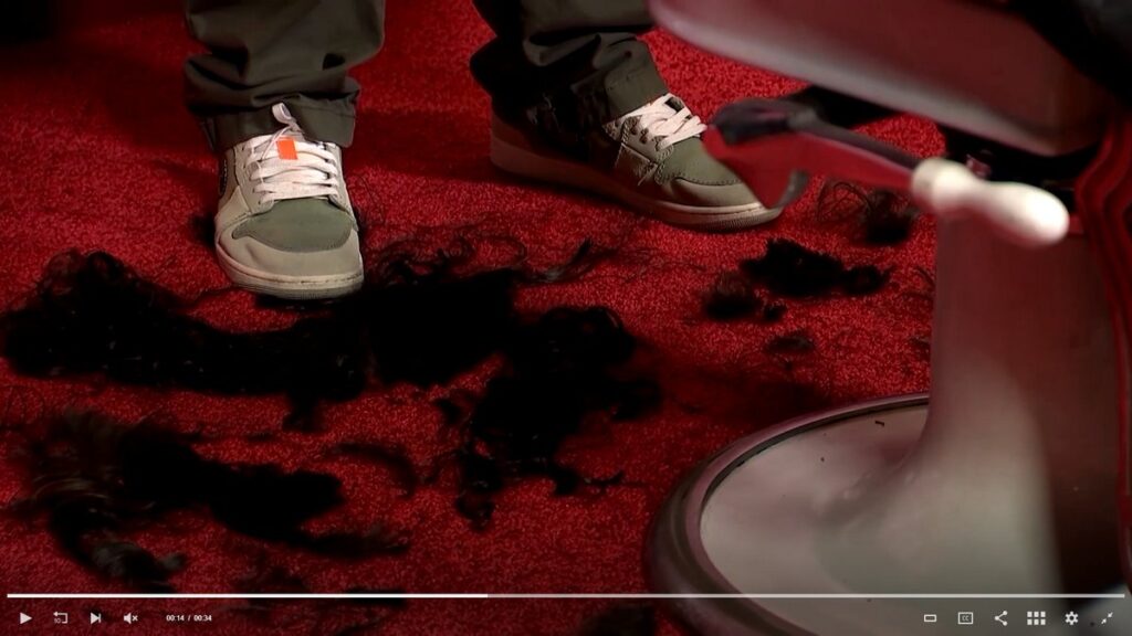 ロサンゼルスで行われた映画『バゴニア』の試写会「Free Bald Screening」の画像