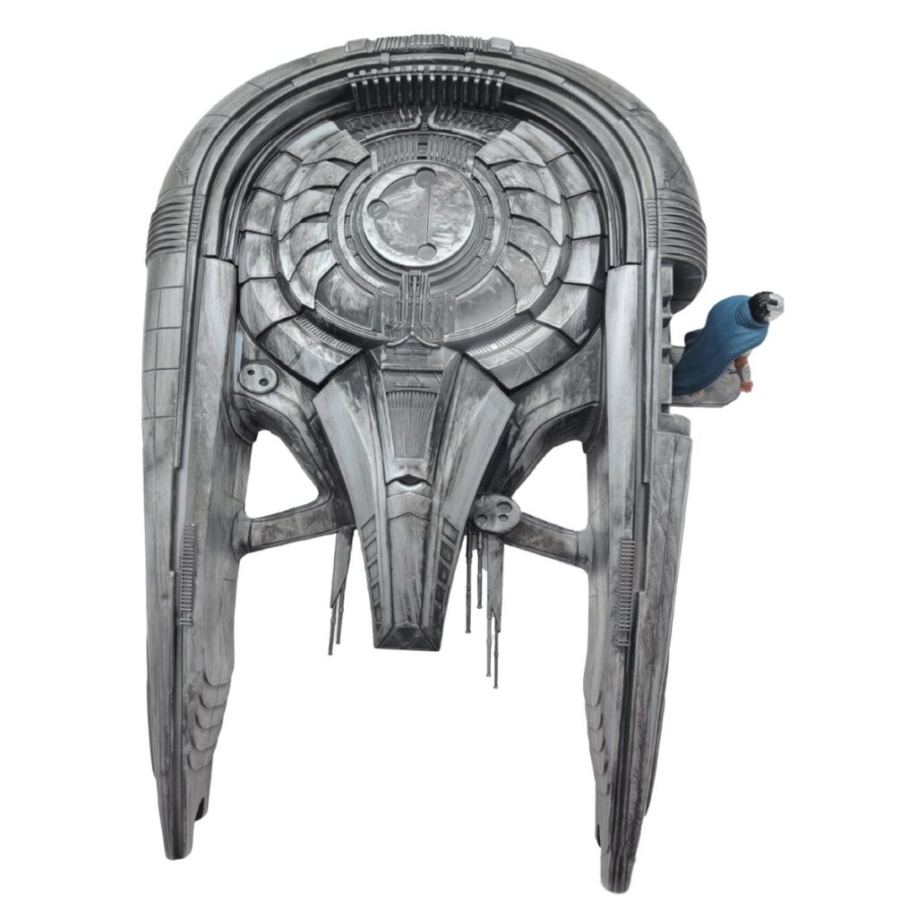 映画『プレデター:バッドランド』の公開にあわせて登場した、「Badlands Scout Ship Popcorn Bucket」の画像。