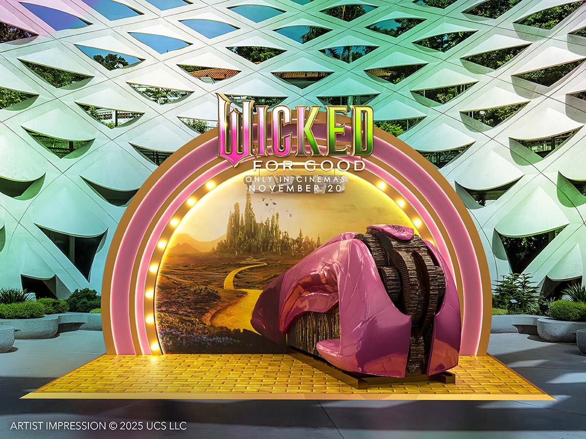 リゾーツ・ワールド・セントーサがユニバーサル・ピクチャーズとのコラボレーションで「Wicked: For Good」にインスパイアされた特別なイベントを開催の画像