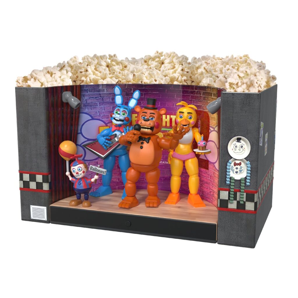 2025年12月5日にアメリカで公開される映画『ファイブ・ナイツ・アット・フレディーズ2』の公開にあわせ、Marcus Theatresから登場した限定コレクションの画像