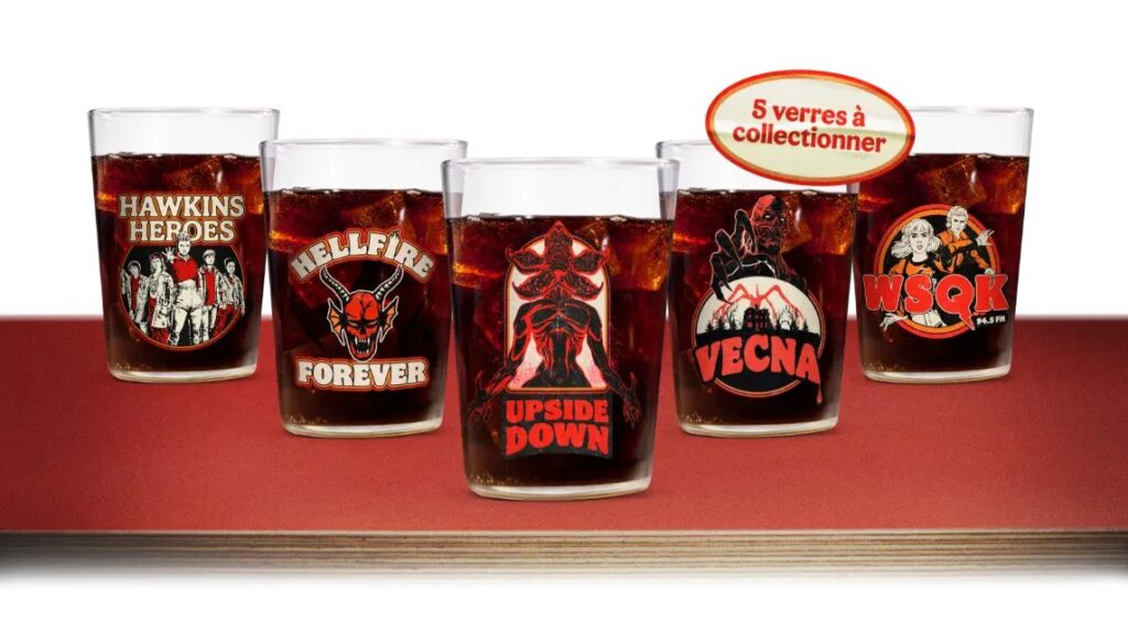 フランスのバーガーキングが展開する、Netflix『ストレンジャー・シングス』コラボの画像