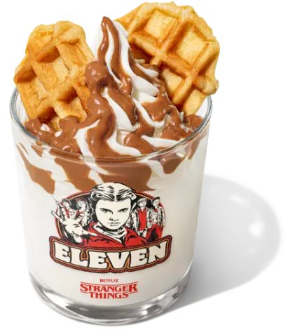 フランスのバーガーキングが展開する、Netflix『ストレンジャー・シングス』コラボの画像