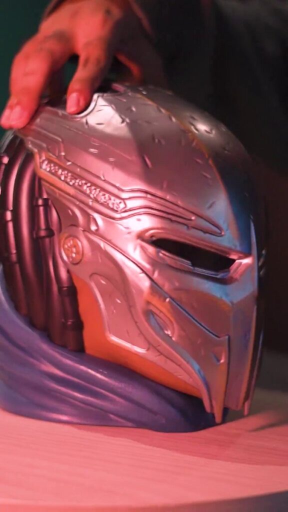 映画『プレデター：バッドランド』公開にあわせて登場する、ポップコーンバケットの画像