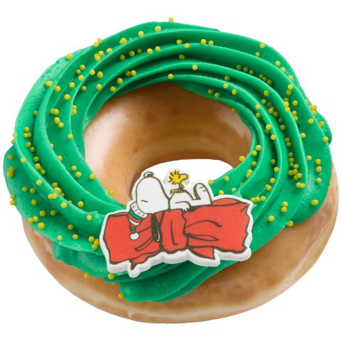 アメリカのクリスピー・クリーム・ドーナツがPEANUTSコラボした、季節限定コレクションの画像