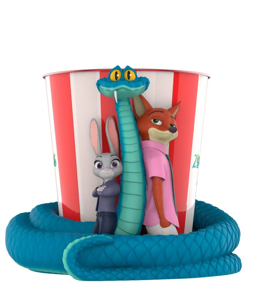 ディズニー映画『ズートピア2』の公開にあわせて、Marcus Theatres から登場した公式コレクティブルグッズの画像