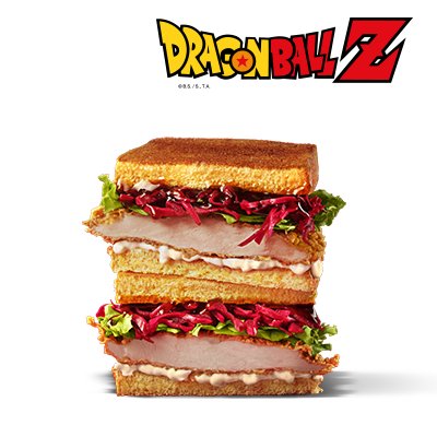 KFCポーランドが展開する、『ドラゴンボールZ』とのコラボメニューの画像