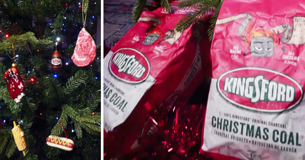 キングスフォードが発売した、クリスマスの定番ジョーク「悪い子の靴下には石炭」をユーモアたっぷりに再解釈した、限定商品「クリスマス・コール」の画像