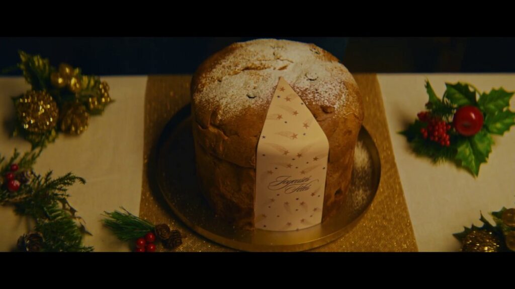 フランスのスーパーGrand Fraisが、2025年のクリスマスに向けて発表した「La Part de Gourmandise」キャンペーンの画像