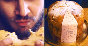 フランスのスーパーGrand Fraisが、2025年のクリスマスに向けて発表した「La Part de Gourmandise」キャンペーンの画像