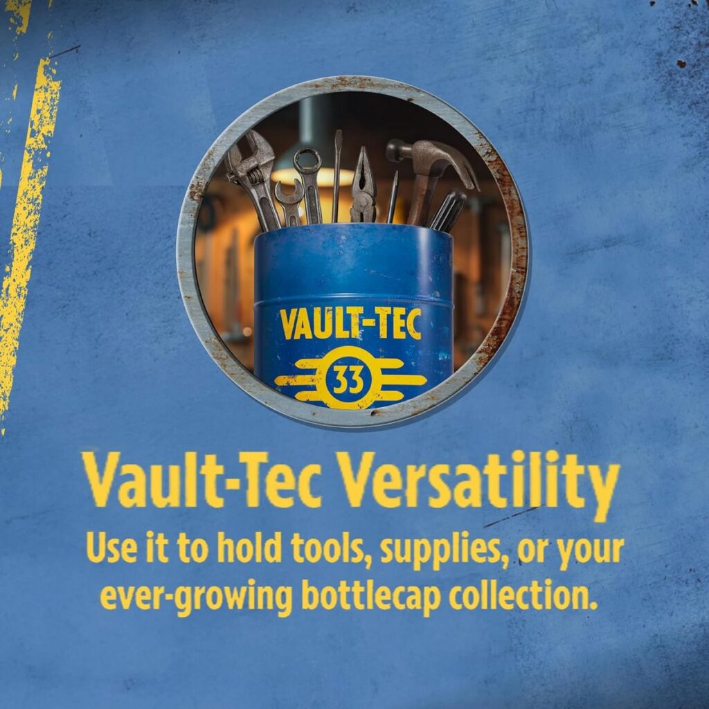 『フォールアウト』シーズン2にあわせ、Amazon（米国）から登場した「Numskull Amazon Exclusive Fallout TV Popcorn Bucket」の画像。