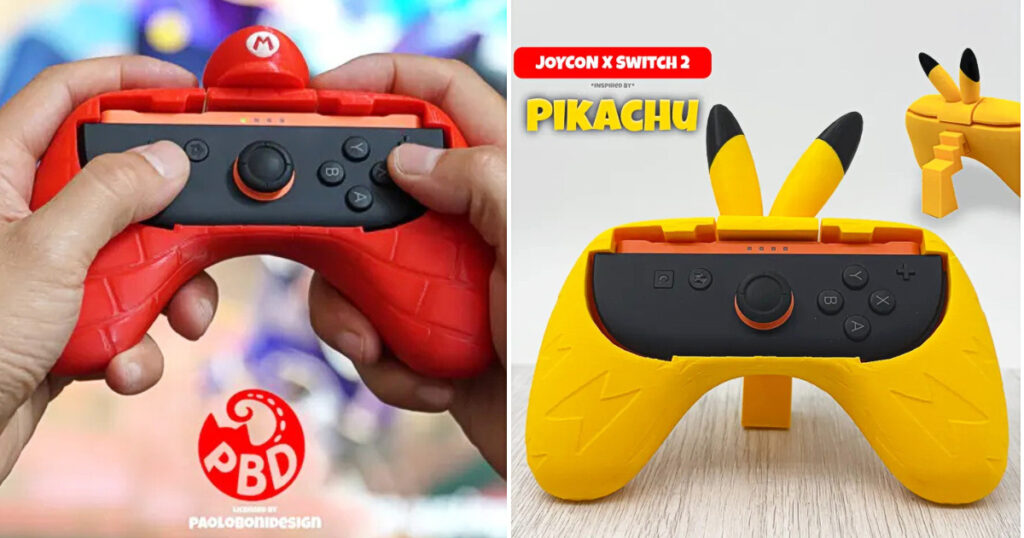 3Dプリント Nintendo Switch 2 用 Joy-Con グリップの画像