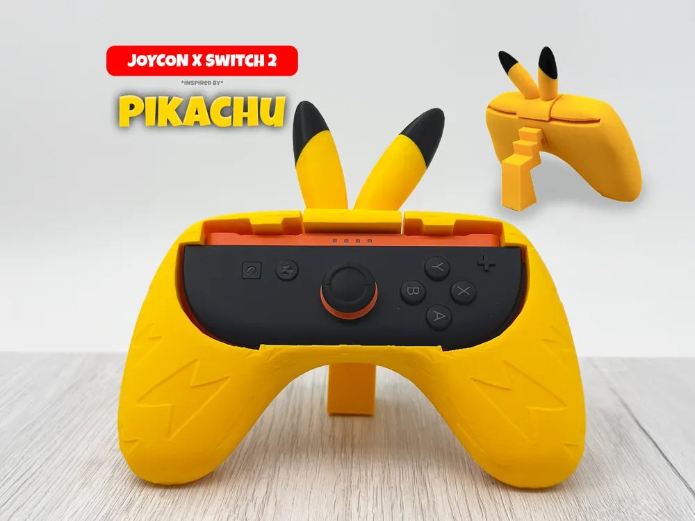 3Dプリント Nintendo Switch 2 用 Joy-Con グリップの画像