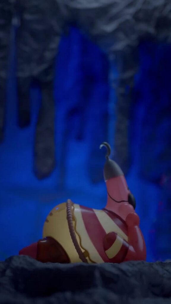 映画『劇場版スポンジ・ボブ　呪われた海賊と大冒険だワワワワワ！』の公開にあわせて登場した、Cinépolisの「パトリック・スター LEDポップコーンバケット」の画像