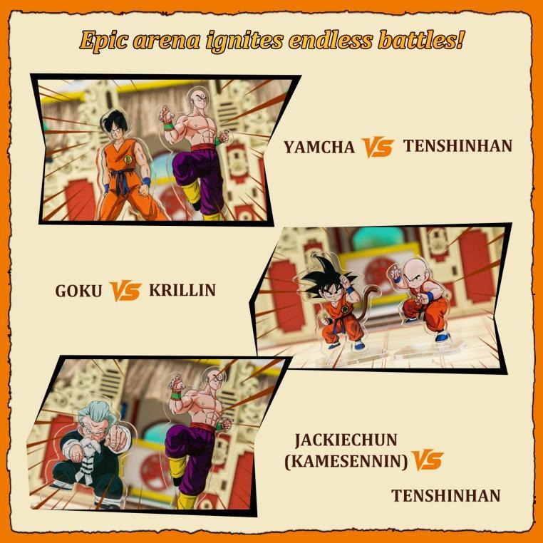 Puremindが販売する、アニメ『ドラゴンボール』とコラボレーションした木製3Dコレクティブルシリーズの画像