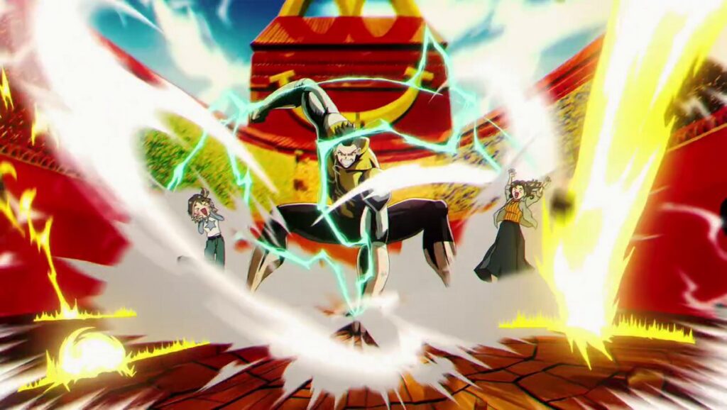 マレーシアとブルネイのマクドナルドで始まった「UNO x Anime」キャンペーンの画像。