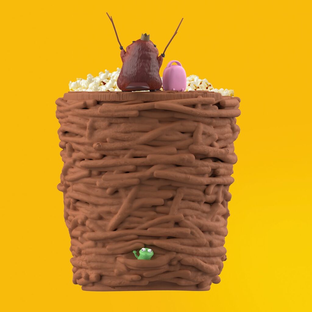 映画『私がビーバーになる時』に合わせ、米国Marcus Theatresから発売される限定のオリジナルグッズの画像。