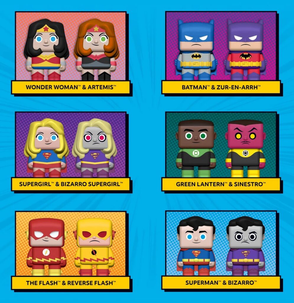 ウェンディーズがDCと提携し展開する、「DC Rides」キッズミールの画像。