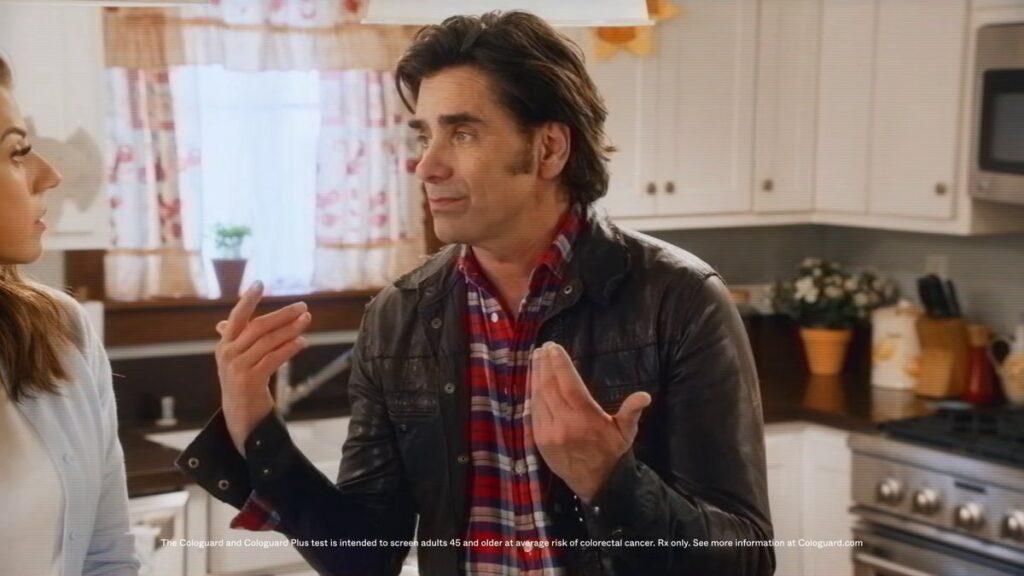 アボット×フルハウスのがん検査キット「Cologuard」最新キャンペーンの画像。
