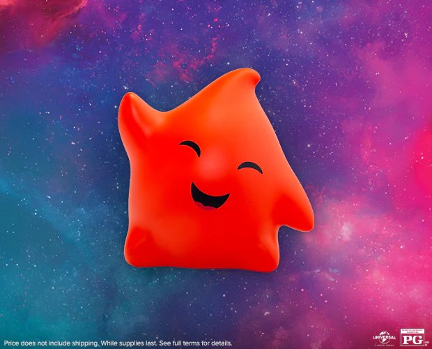 映画『ザ・スーパーマリオギャラクシー・ムービー』の公開に合わせて、アメリカの映画チケットサービスFandangoが販売する限定アイテム「Luma Galaxy Bundle」の画像。