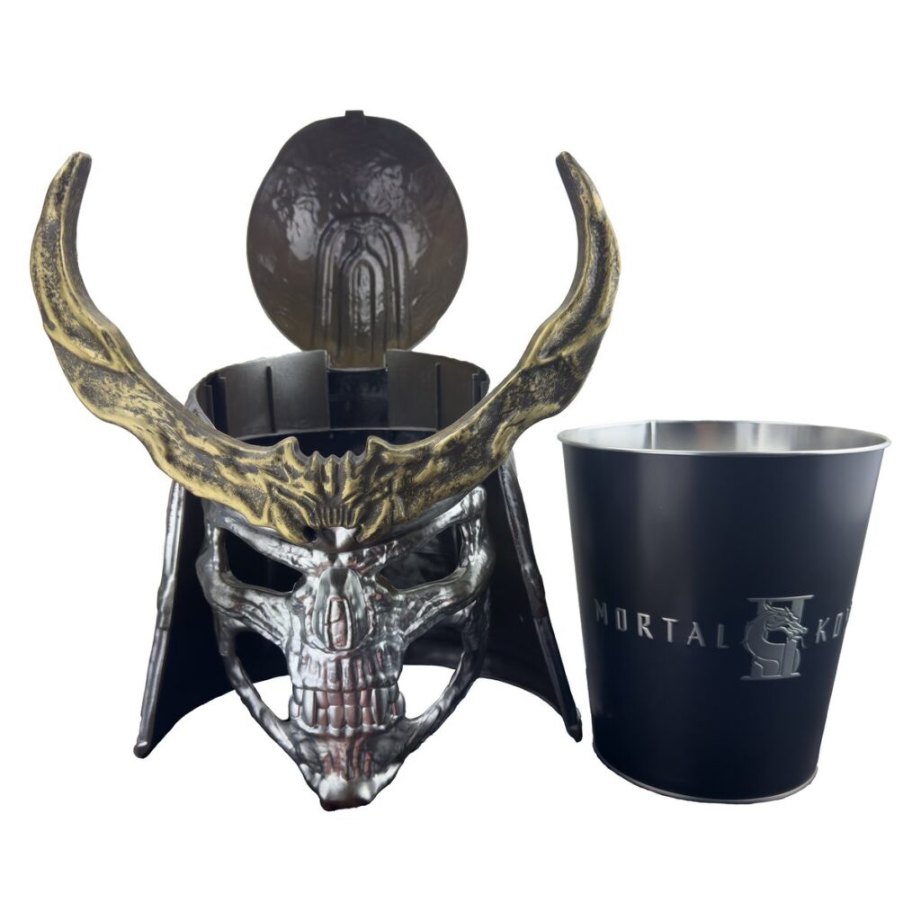 映画『モータルコンバット／ネクストラウンド』の公開にあわせて、アメリカの映画館チェーン「Marcus Theatres」のオンラインショップから登場した限定グッズの画像。