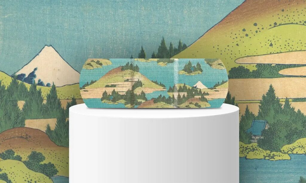 バンドエイドとメトロポリタン美術館がコラボし発表した、名画をデザインに取り入れた限定絆創膏コレクションの画像。