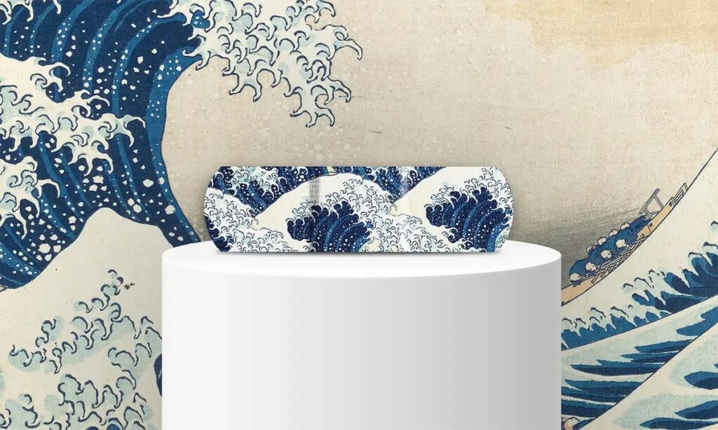 バンドエイドとメトロポリタン美術館がコラボし発表した、名画をデザインに取り入れた限定絆創膏コレクションの画像。