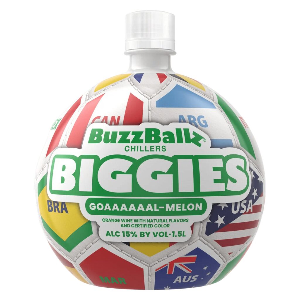 FIFAワールドカップ2026にあわせてBuzzBallzが発売する、サッカーをテーマにした限定シリーズ「SoccerBallz」の画像。