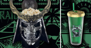 映画『モータルコンバット／ネクストラウンド』の公開にあわせて、アメリカの映画館チェーン「Marcus Theatres」のオンラインショップから登場した限定グッズの画像。