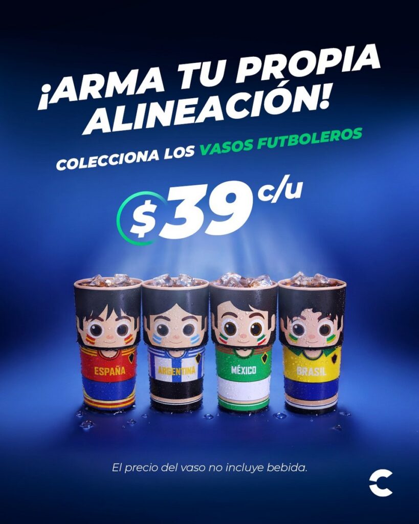 2026 FIFAワールドカップにあわせ、メキシコやブラジルの大手映画館チェーンCinépolisで登場した、サッカーをテーマにした限定コレクション。