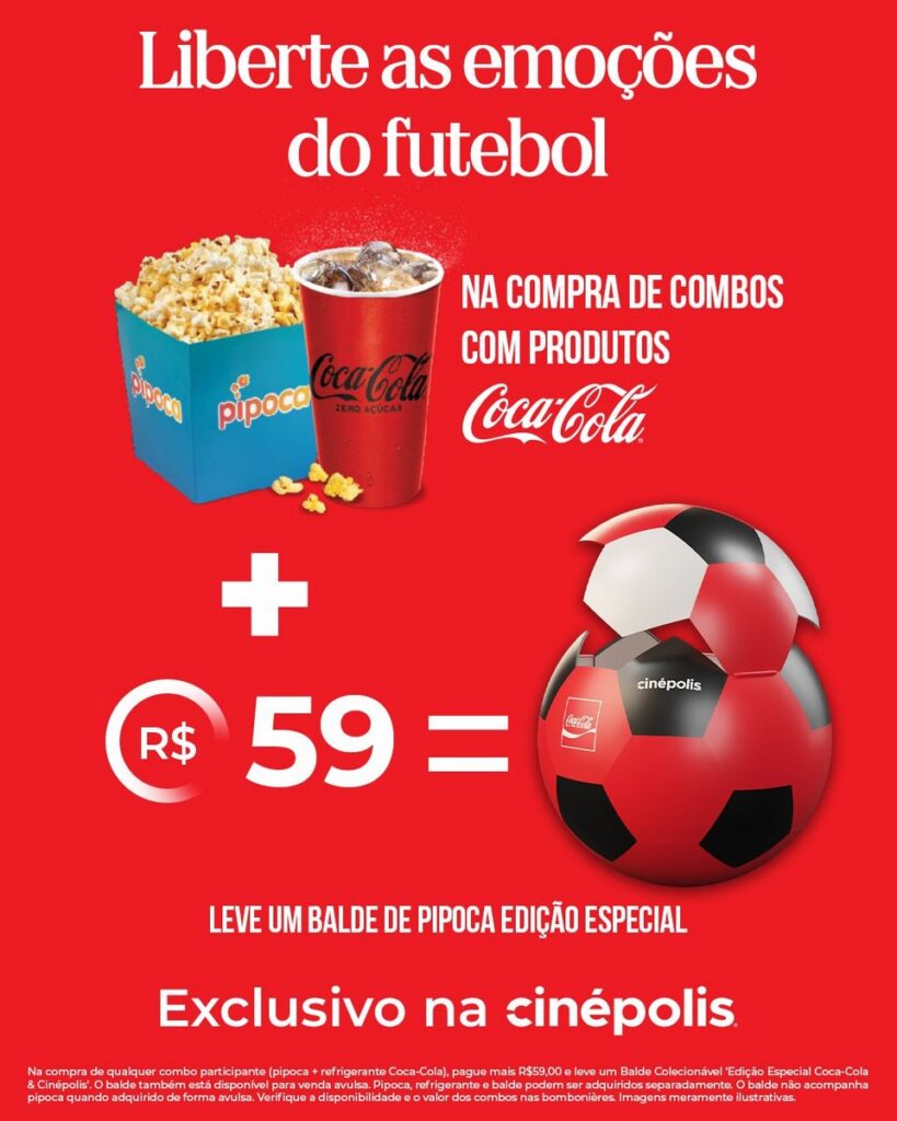 2026 FIFAワールドカップにあわせ、メキシコやブラジルの大手映画館チェーンCinépolisで登場した、サッカーをテーマにした限定コレクション。