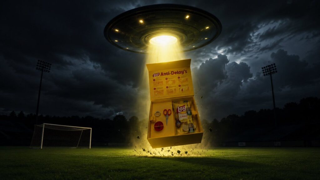 Lay’s ブラジルが展開する、W杯観戦時の「配信遅延」をモチーフにした「Lay’s Anti-Delays」キャンペーン。