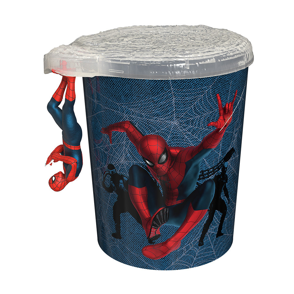 映画『スパイダーマン:ブランド・ニュー・デイ』の公開にあわせ、アメリカの映画館チェーン Cinemark のオンラインショップが発表した限定ポップコーンバケットやグッズの画像。